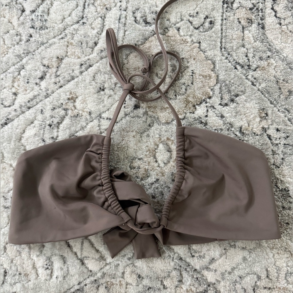 Bluee multiway bikini top